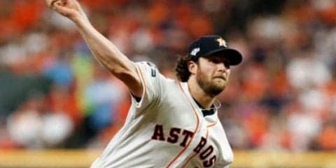 【MLB 地区S】アストロズも突破に王手　奪三振王コールが衝撃投球、PS史上3位タイの15K