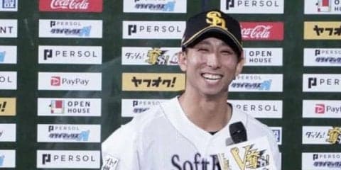 ホークス福田が4回に勝ち越し弾　勝負強い30歳が大仕事「今年一番の手応え」