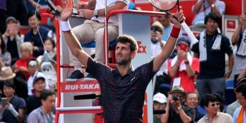 ジョコビッチ「次の挑戦が楽しみ」。東京五輪と同じ会場での圧倒的な優勝