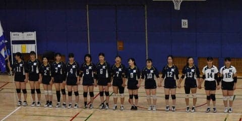 【バレーボール女子】　京産大に敗北し、秋季リーグ戦初黒星