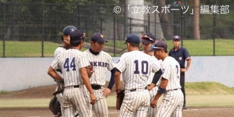 【準硬式野球部】10本ヒットも得点１　打撃に課題残る