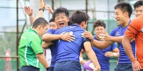 関西王者・天理大に逆転Ｖ　対抗戦後半へ弾みをつける／練習試合