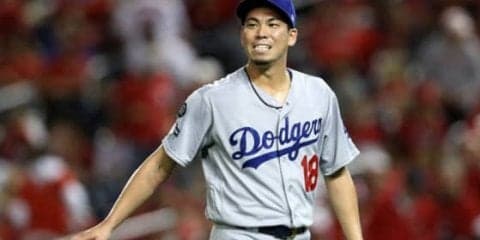 【MLB 地区S】前田健太、2戦連続の完璧救援で勝利貢献　打者2人を5球で料理、ド軍は突破王手