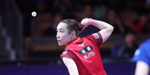 伊藤美誠、中国勢以外で唯一の勝ち残り　大会連覇かける＜スウェーデンオープン　最終日見どころ＞