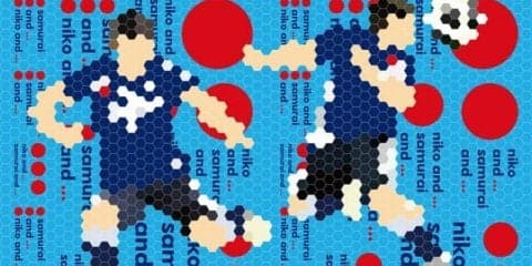 サッカー日本代表オフィシャルライセンスグッズをniko and ...が発売