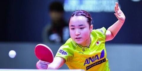 伊藤美誠、V2まであと1勝　同期の中国選手下す＜卓球・スウェーデンオープン　女子シングルス＞