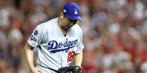 【MLB 地区S】前田健太、3戦連続無失点！　同点の3回2死満塁で登板、大ピンチ切り抜け雄叫び