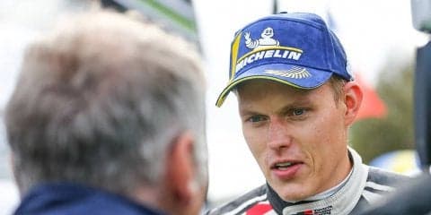 WRCラリーGB：タナック「パワーステージの激走はスウェーデン式」イベント後記者会見
