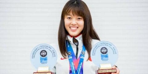 『3x3』日本代表の山本麻衣、世界一＆MVP＆シュートコンテスト優勝の3冠達成