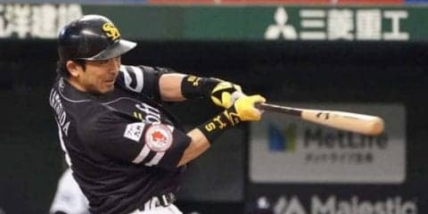 2位ホークスが初回に先制！　スタメン復帰の松田宣が西武ニールから2点二塁打
