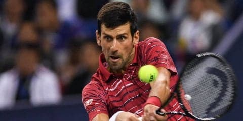 ジョコビッチ 上海マスターズ2連覇に向け好発進。チチパスは苦手相手に初勝利