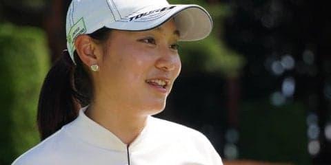 50ヤード以内の精度を上げよう！　西畑萌香のタオル挟みドリル