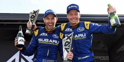 ARXミッドオハイオ：アトキンソン総合優勝、サンデルが3位。スバルUSAが初のARXタイトルを獲得