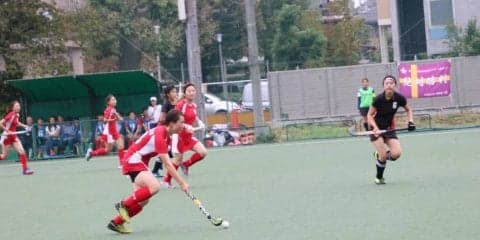 【ホッケー部女子】３戦３勝！１部昇格へ向け絶好調！