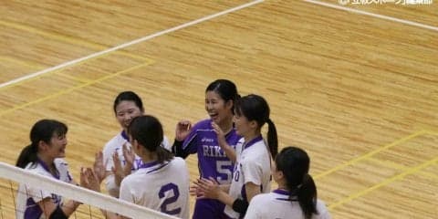 【女子バレーボール部】部員全員で勝ち取った勝利！