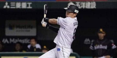 西武が反撃開始！　5回に源田＆中村の適時二塁打で3点返す　5回終えて鷹のリードは3点に