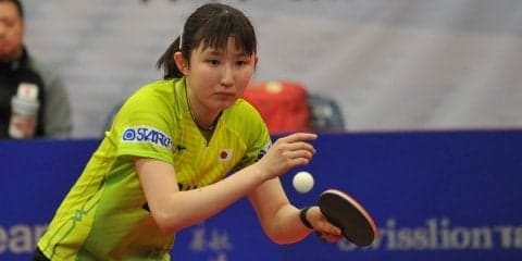 早田ひな、中国選手追い詰めるも惜敗＜卓球・ドイツオープン＞