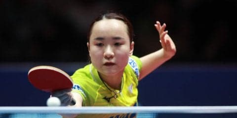 伊藤美誠、逆転勝ちで2回戦へ　日本人対決制す＜卓球・ドイツオープン＞