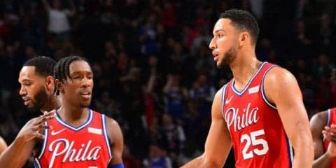 ベン・シモンズが「リチャードソンとのプレーは楽しい」と早くも新デュオに好感触