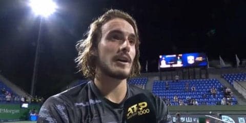 【まるごと記者会見】チチパス「ATP1000上海」2回戦後「プロになった感じ」前篇