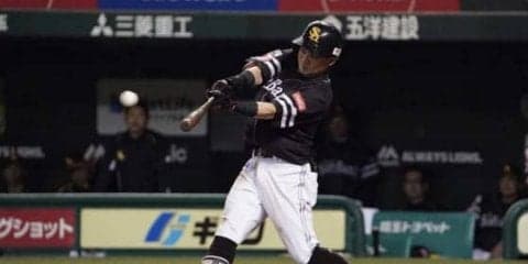 鷹打線が連日の爆発！　牧原の2ランで4回までに5点リード、牧原は3打数3安打4打点