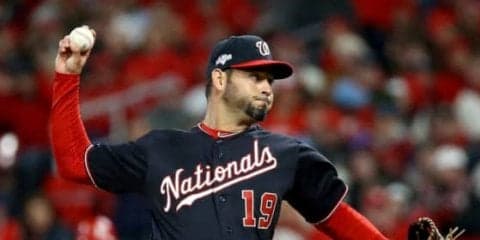 【MLB 優勝決定S】ナ軍サンチェス、惜しくもノーノーならず、8回2死まで無安打投球も…