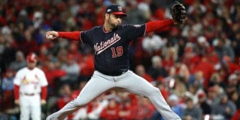 【MLB 優勝決定S】ナ軍サンチェスが6回まで無安打投球、元Gマイコラスは6回1失点で降板