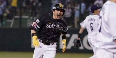 ソフトバンク、2夜連続の“アツアツ”松田宣劇場　好走塁で一気に三塁到達　パTVが動画公開