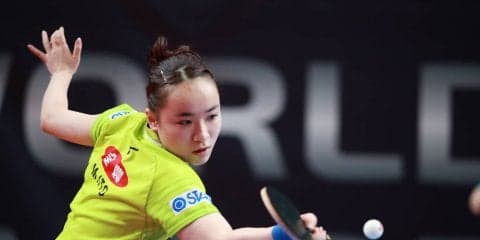 伊藤美誠、中国越えで8強入り＜卓球・ドイツオープン＞