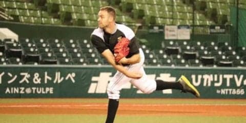 鷹バンデンハーク「勢いある」13日の第4戦先発、一気に3年連続日本S進出決める