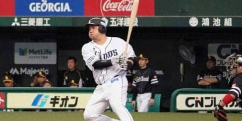 崖っぷちの西武、山川の適時打で2点差に詰め寄る！　5回のピンチはドラ1松本航が火消し