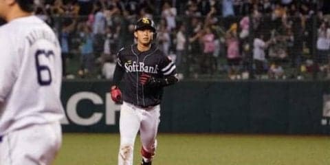 鷹・今宮がCS史上初の1試合3発、シリーズ19打数10安打でMVP「自分でもびっくり」