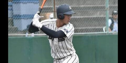 開星・田部隼人の打席に外野4人。伸びしろ期待の遊撃手に吉報は届くか