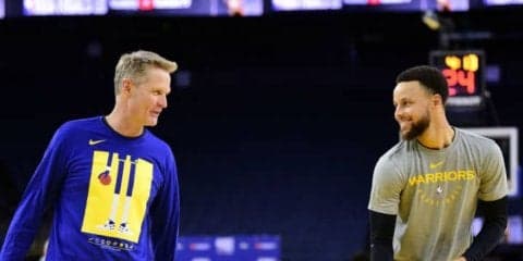 新生ウォリアーズを引っ張るステフィン・カリーに指揮官も太鼓判「今が全盛期」