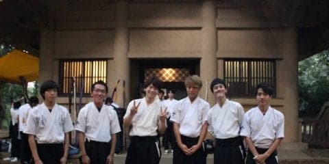 【弓道部】リーグ戦３戦全勝！　入れ替え戦まであと一歩