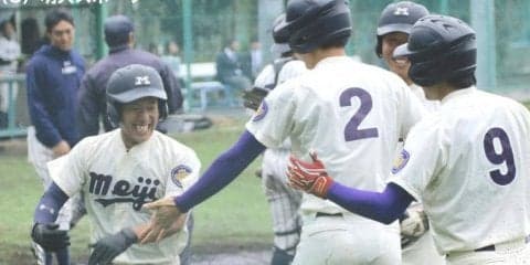 永井満塁弾！リーグ優勝に王手／東京六大学秋季リーグ戦