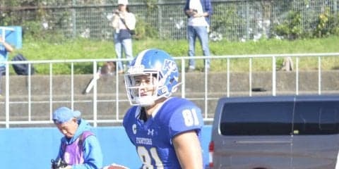 【アメリカンフットボール部】 完封ならずも近大に３７点差をつけ勝利