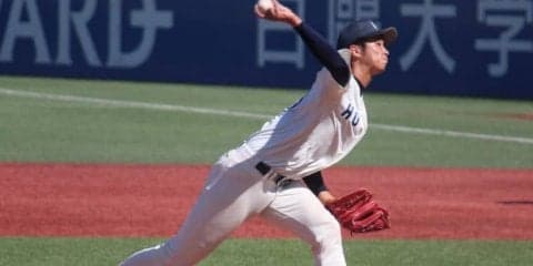 豪快かつ安定したフォームを手に入れた195センチの大型右腕　内沢航大（法政大）【時は来た！ドラフト指名を待つ男たち 大学生編】