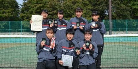 北海道地区大会女子準優勝校　北海道科学大学高等学校インタビュー【第42回全国選抜高校テニス大会】
