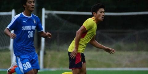 【ソッカー（男子）】決め手に欠きスコアレスドローで勝ち点１にとどまる  第１６節 vs産能大