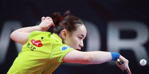 伊藤美誠、圧巻の10連続ポイントで4強入り＜卓球・ドイツオープン＞