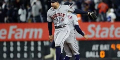 【MLB 優勝決定S】試合の流れをつかみ取ったアストロズ1、2番コンビ　先発コールも絶賛「大きかった」