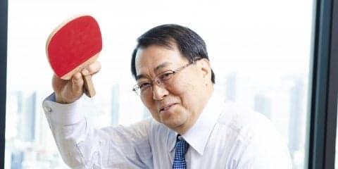 丸紅副会長・山添茂「やっぱり卓球が好き」今も続く卓球部OBの縁｜プロフェッショナルと卓球