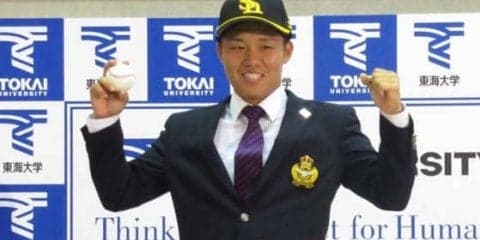 【ドラフト】東海大・海野がホークス2位指名に驚き　「全く想像していなかった、一番ないと…」