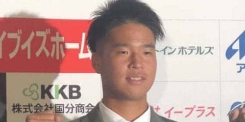 【ドラフト】BC埼玉武蔵・松岡、高卒1年目で西武3位指名　手応え掴んだDeNA2軍戦「3者連続三振で…」