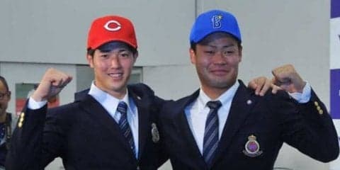 DeNA3位の明大伊勢、広島1位の同僚森下にメラメラ　「上から見下してやる気持ちで」