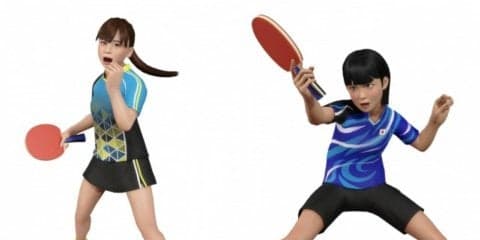 福原愛・平野美宇、期間限定でゲームに登場　ダブルスにも挑戦可能