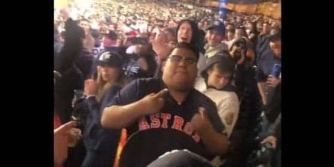 【MLB 優勝決定S】ヤンキースファンがまた悪態　敵軍ファンにビール＆ポップコーンをぶっかける