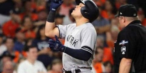 【MLB 優勝決定S】ヤンキース、伏兵ウルシェラの追撃ソロで1点差　負ければ終戦