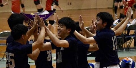 【バレーボール部男子】 大体大戦を制し、１部残留で秋季リーグ戦終幕